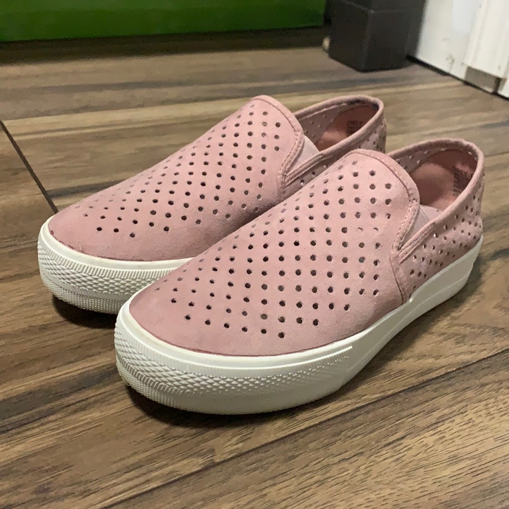 Steve Madden Pink Slip-On Sneakers